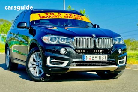 Black 2014 BMW X5 Wagon Xdrive 25D