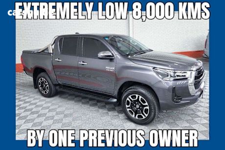 Grey 2022 Toyota Hilux Ute Tray SR5 4X4