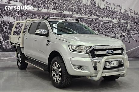 Silver 2018 Ford Ranger Ute Tray XLT 4X4