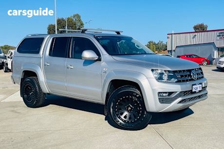 Silver 2020 Volkswagen Amarok Ute Tray TDI550 SPORTLINE 4X4