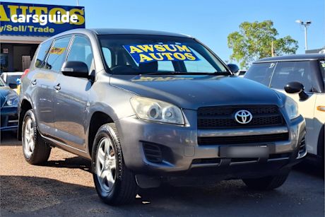Grey 2009 Toyota RAV4 SUV CV 4X4