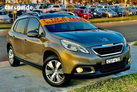 Grey 2013 Peugeot 2008 Wagon Active