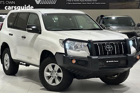 White 2021 Toyota Landcruiser Prado SUV GX 4X4