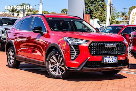 Red 2024 GWM Haval Jolion SUV LUX F