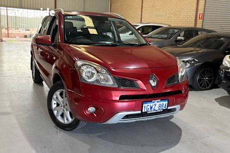 Red 2008 Renault Koleos SUV DYNAMIQUE (4X4) H45