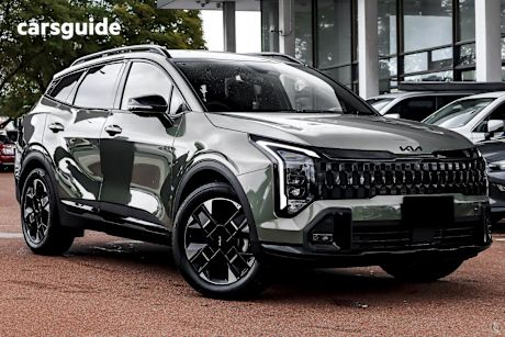 Green 2025 Kia Sportage SUV SX+ F
