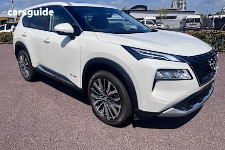 White 2025 Nissan X-Trail SUV TI-L E-POWER 4WD
