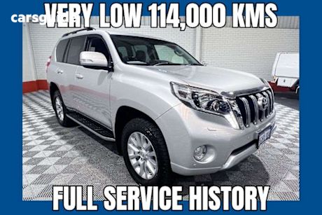 Silver 2017 Toyota Landcruiser Prado SUV VX 4X4