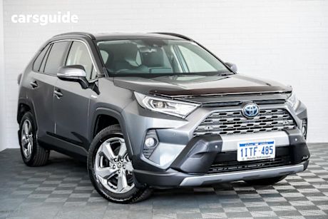 Grey 2021 Toyota RAV4 Wagon Gxl (Awd) Hybrid