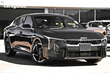 Grey 2025 Kia K4 Sedan GT-LINE F
