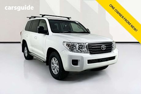 White 2014 Toyota Landcruiser Wagon Gxl (4X4)