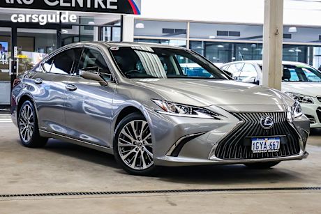 Grey 2019 Lexus ES Sedan ES300H LUXURY F