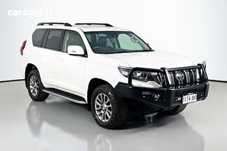 White 2018 Toyota Landcruiser Prado Wagon Kakadu (4X4)