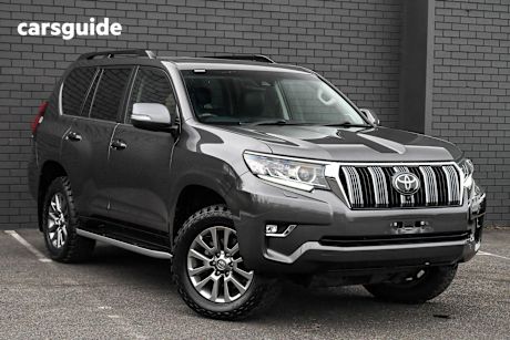 Grey 2019 Toyota Landcruiser Prado SUV KAKADU 4X4
