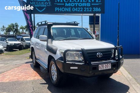 White 2011 Toyota Landcruiser Wagon Gxl (4X4)
