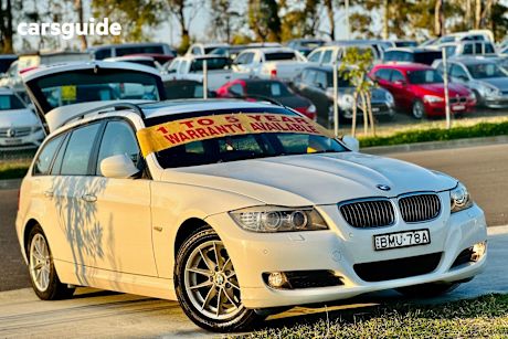 White 2010 BMW 320D Wagon Executive Touring