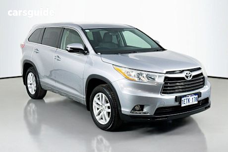Silver 2015 Toyota Kluger Wagon Gx (4X2)