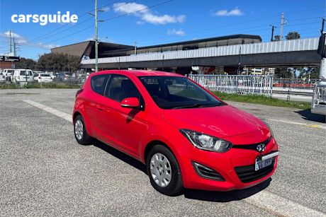 Red 2014 Hyundai I20 Hatch ACTIVE F
