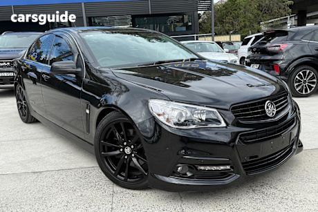 Black 2014 Holden Commodore Sedan SS V R