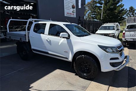White 2019 Holden Colorado Crew Cab Pickup Ls (4X4)