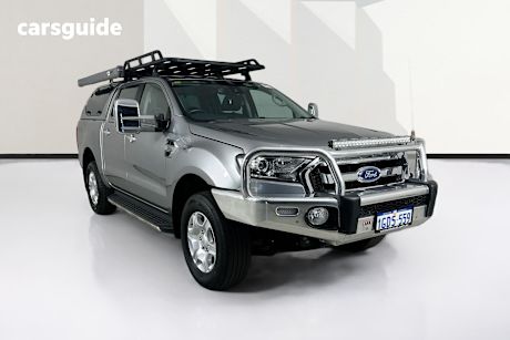 Silver 2016 Ford Ranger Dual Cab Utility Xlt 3.2 (4X4)