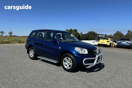 Blue 2004 Toyota RAV4 Wagon Cv (4X4)