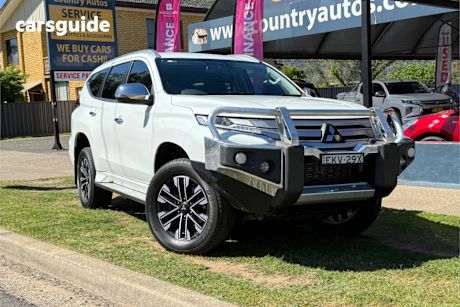 White 2020 Mitsubishi Pajero Sport SUV GLS 4X4
