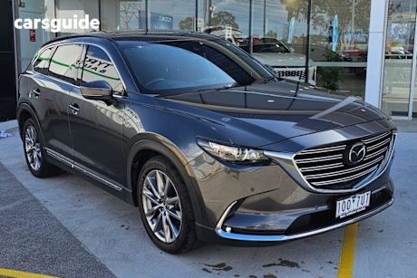 Grey 2018 Mazda CX-9 SUV GT F
