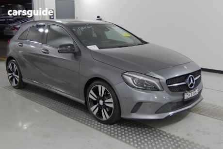 Grey 2016 Mercedes-Benz A180 Hatchback