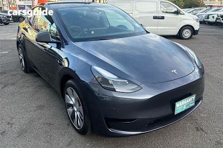 Grey 2023 Tesla Model Y Wagon Rear-Wheel Drive