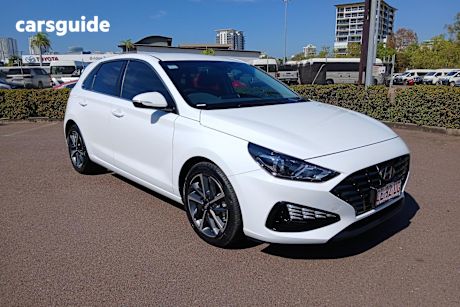 White 2022 Hyundai I30 Hatchback Active