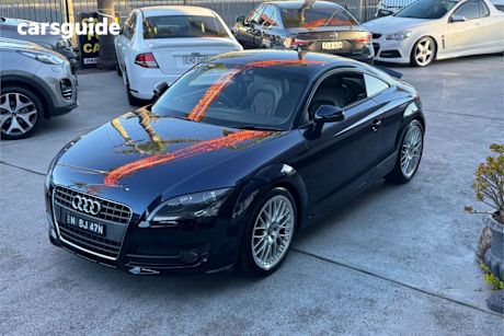 Blue 2008 Audi TT Coupe F