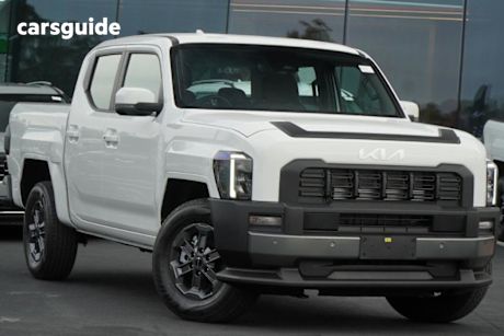 White 2025 Kia Tasman Double Cab Pick Up Sx (4X4) (Std) Body Fender