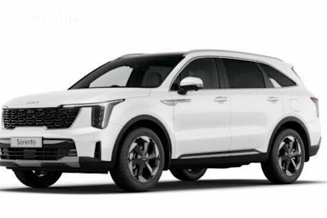 White 2024 Kia Sorento Wagon Gt-Line Hev Awd