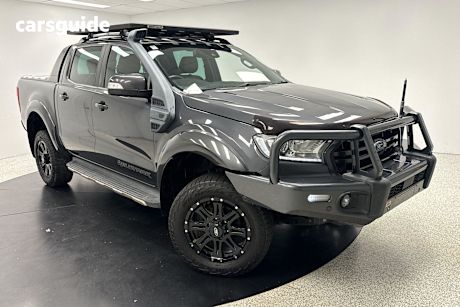 Grey 2019 Ford Ranger Ute Tray WILDTRAK 4X4