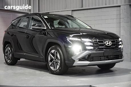 Black 2025 Hyundai Tucson SUV F