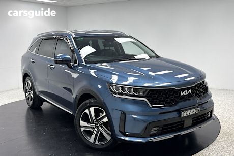 Blue 2023 Kia Sorento SUV SPORT+ 4X4