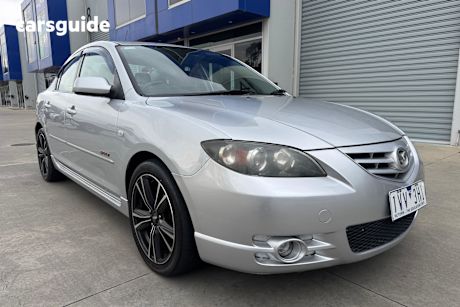 Silver 2004 Mazda Mazda3 Sedan SP23 F