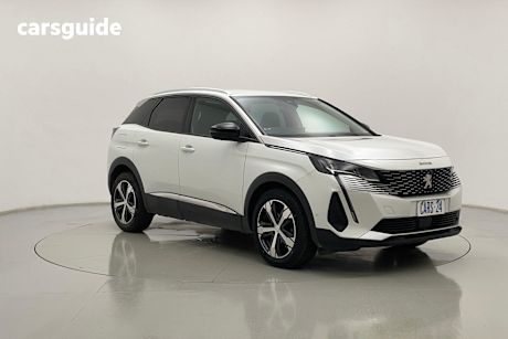White 2022 Peugeot 3008 Wagon Allure 1.6 Thp