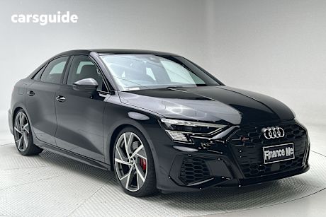 Black 2023 Audi S3 Sedan 4WD