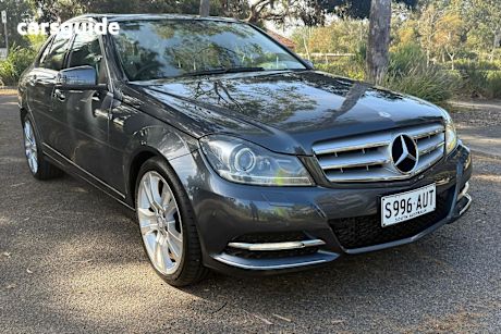 Grey 2012 Mercedes-Benz C-CLASS Sedan C250 CDI BLUEEFFICIENCY ELEGANCE R