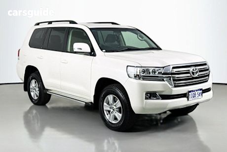 White 2018 Toyota Landcruiser Wagon Gxl (4X4)