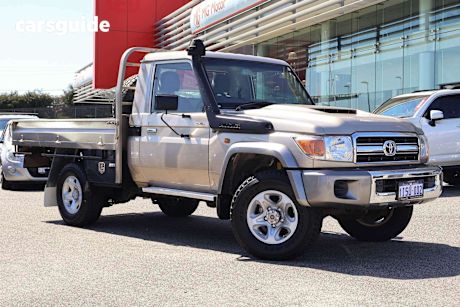 Gold 2020 Toyota Landcruiser Ute Tray GXL 4X4
