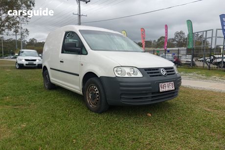 White 2010 Volkswagen Caddy Van 1.9 Tdi