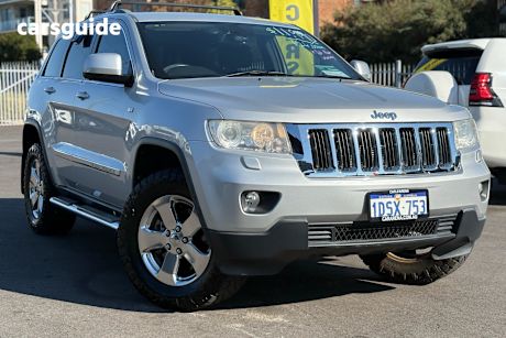 Silver 2011 Jeep Grand Cherokee SUV LAREDO 4X4