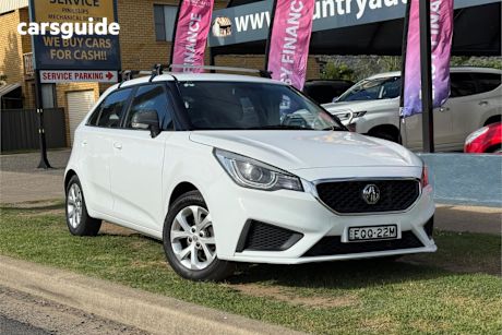 White 2021 MG MG3 Hatch CORE F