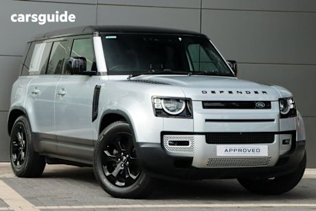 Silver 2021 Land Rover Defender SUV 110 P300 S 4X4