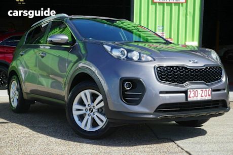 Silver 2018 Kia Sportage SUV SI F