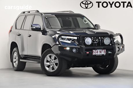 Black 2019 Toyota Landcruiser Prado SUV GXL 4X4
