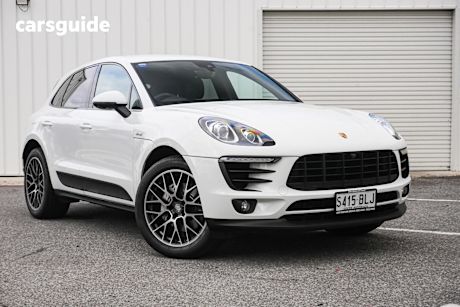 White 2017 Porsche Macan SUV S DIESEL 4WD